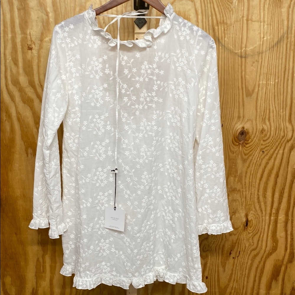 Luisaviaroma size M embroidered sleepwear NWT